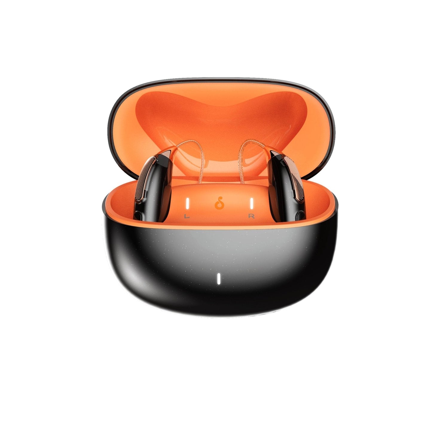 Obsidian Black Real Pro OTC Bluetooth Hearing Aids For Severe to Profound Hearing Loss